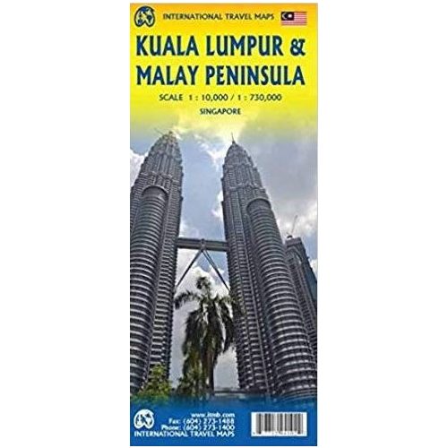 Kuala Lumpur & Malay Peninsula, travel map - ITM