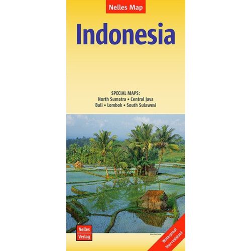 Indonesia, travel map - Nelles