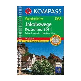 Jakobswege Deutschland Süd 1 - Kompass WF 1083