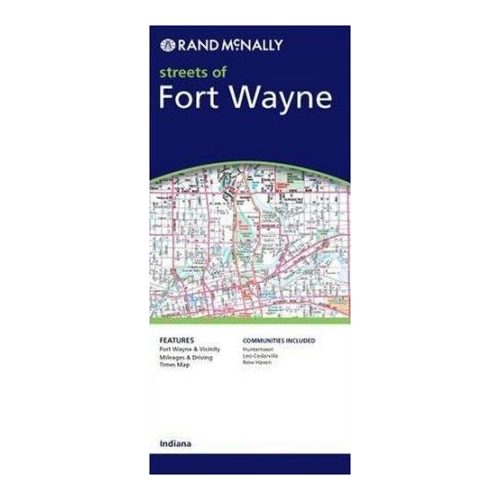 Fort Wayne, IN térkép - Rand McNally