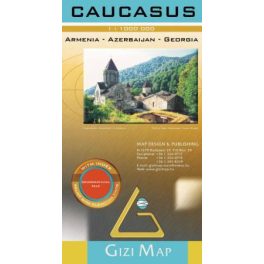 Caucasus, travel map - Gizimap