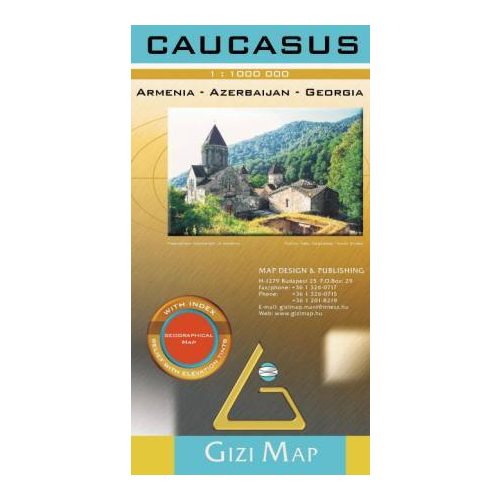 Caucasus, travel map - Gizimap