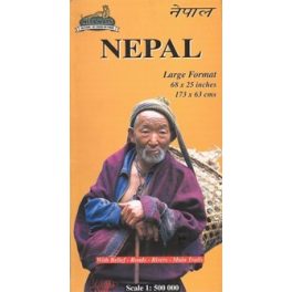 Nepál térkép - Himalayan Maphouse