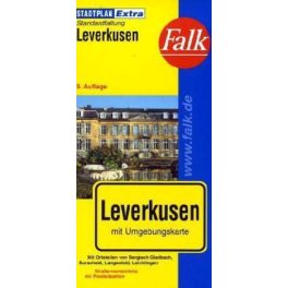 Leverkusen Extra várostérkép - Falk
