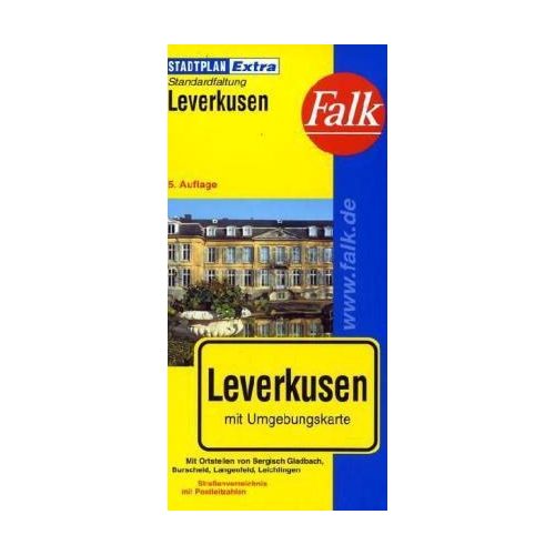 Leverkusen Extra várostérkép - Falk
