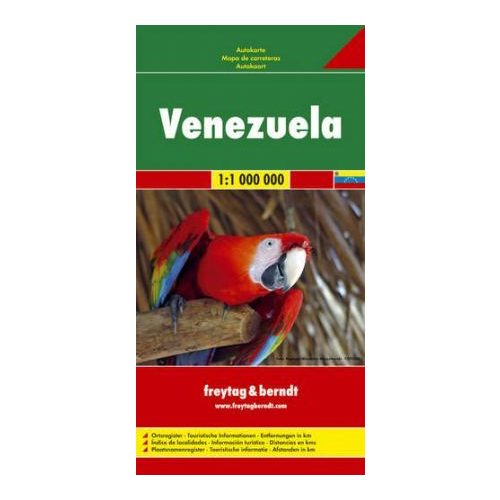Venezuela, travel map - Freytag-Berndt