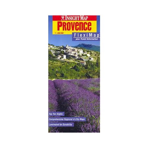 Provence laminált térkép - Insight