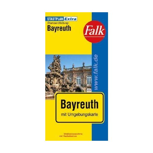 Bayreuth Extra várostérkép - Falk