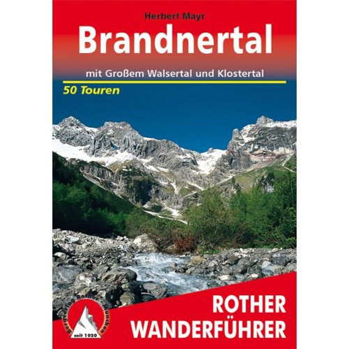 Brandnertal, német nyelvű túrakalauz - Rother