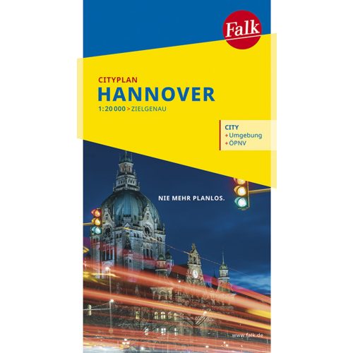 Hannover zsebtérkép - Falk