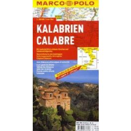 Calabria térkép - Marco Polo