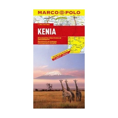 Kenya térkép - Marco Polo