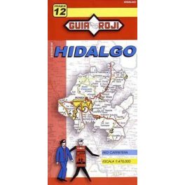 Hidalgo állam térkép (No12) - Guia Roji