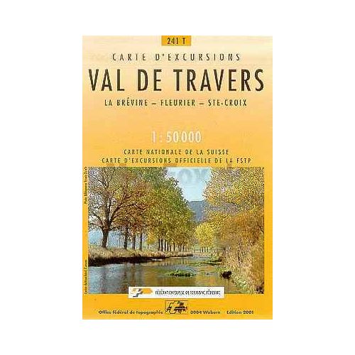 Val de Travers - Landestopographie T 241