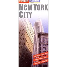 New York City laminált térkép - Insight