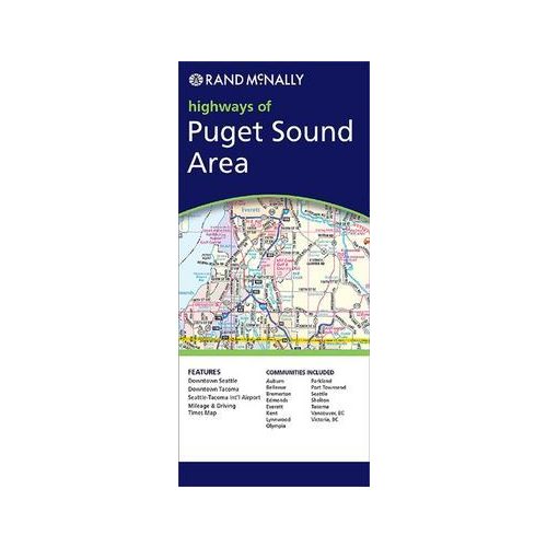 Puget Sound Area, WA térkép - Rand McNally