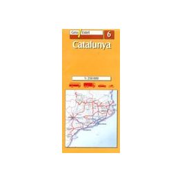 Katalónia térkép - Geoestel