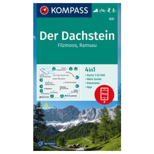 Dachstein turistatérkép (WK 031) - Kompass