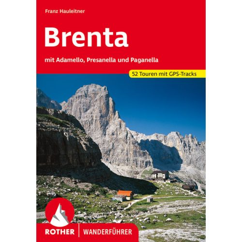 Brenta, német nyelvű túrakalauz - Rother