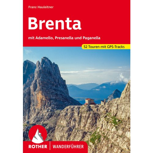 Brenta, német nyelvű túrakalauz - Rother