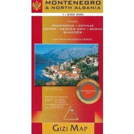 Montenegro, travel map - Gizimap