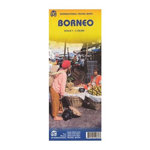 Borneo, travel map - ITM