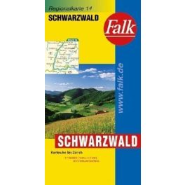 Schwarzwald autótérkép - Falk 