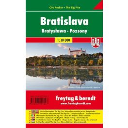 Bratislava, pocket map - Freytag-Berndt