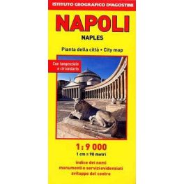 Nápoly térkép - De Agostini