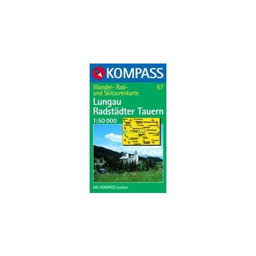 WK 67 Lungau - Radstädter Tauern - KOMPASS