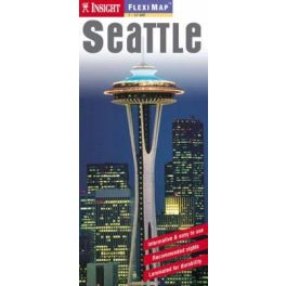 Seattle laminált térkép - Insight