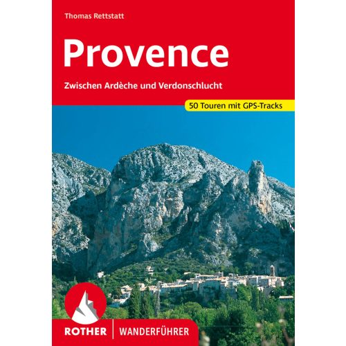 Provence, német nyelvű túrakalauz - Rother