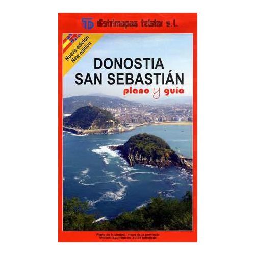 Donostia & San Sebastian térkép - Telstar