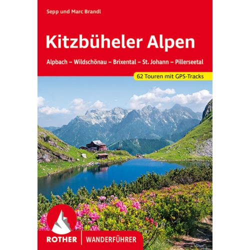 Kitzbüheli-Alpok, német nyelvű túrakalauz - Rother