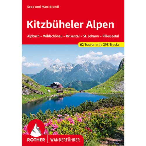 Kitzbüheli-Alpok, német nyelvű túrakalauz - Rother