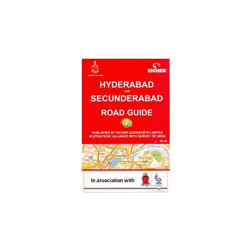 Hyderabad and Secunderabad térkép - Eicher Goodearth