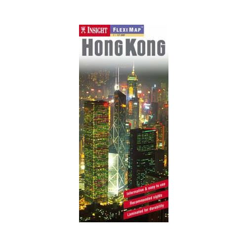Hong Kong laminált térkép - Insight