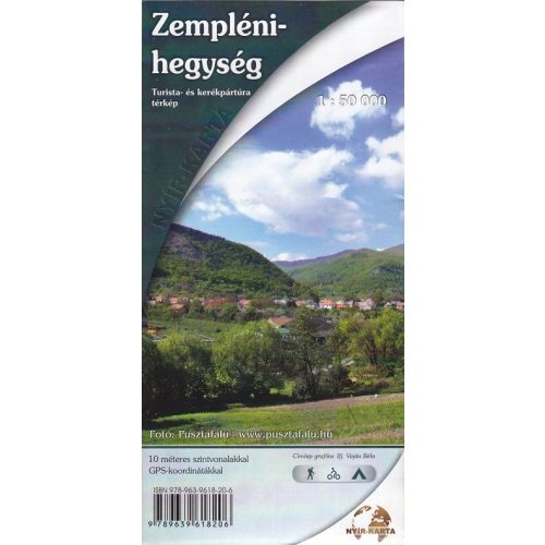Zemplén Hills, hiking map - Freytag-Berndt