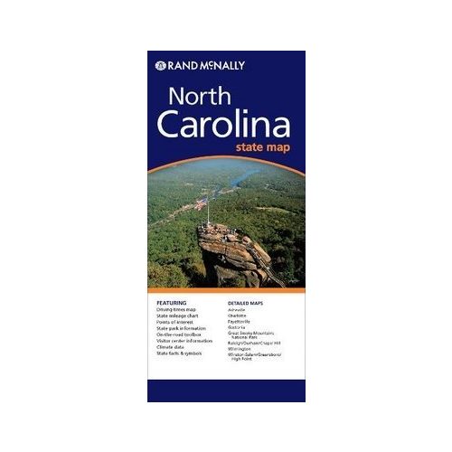 North Carolina térkép - Rand McNally