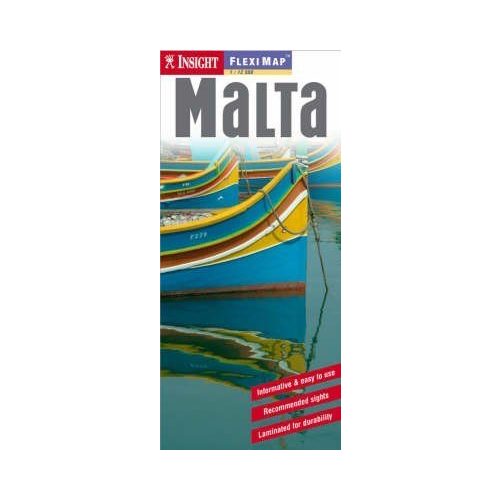 Málta laminált térkép - Insight