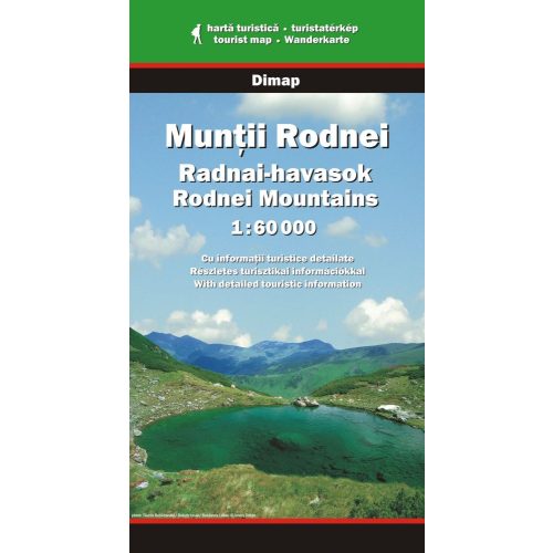 Rodnei Mountains, hiking map - Dimap