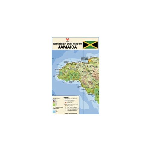 Jamaica térkép - Macmillan Caribbean