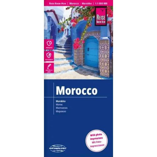 Morocco, travel map - Reise Know-How