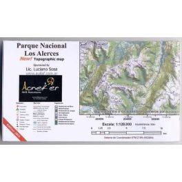 Parque Nacional Los Alerces térkép (4) - Aoneker
