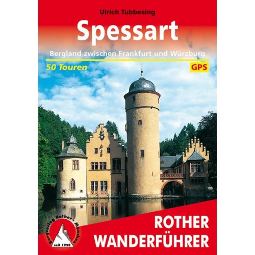 Spessart, német nyelvű túrakalauz - Rother