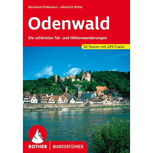 Odenwald, hiking guide in German - Rother