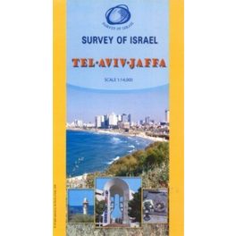 Tel Aviv - Jaffa térkép - Ha-Merkaz 
