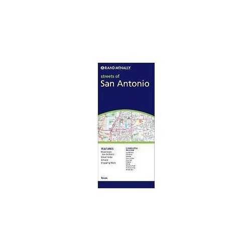 San Antonio, TX térkép - Rand McNally 