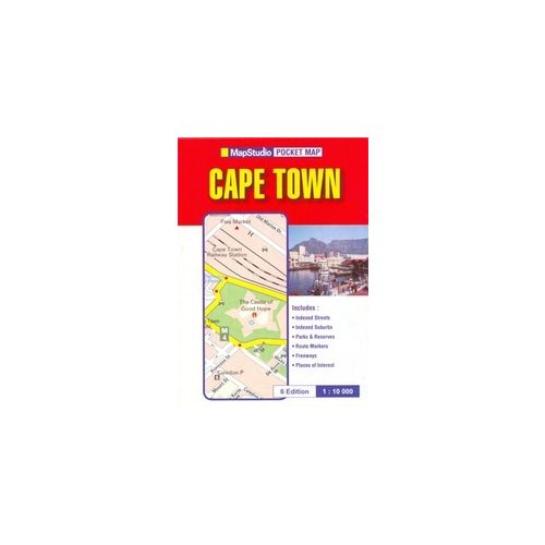Cape Town zsebtérkép - Map Studio