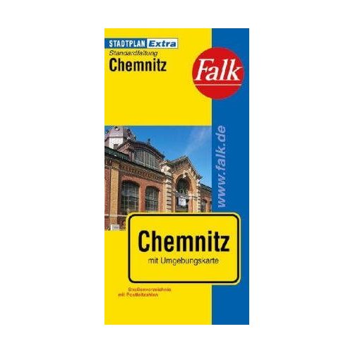 Chemnitz Extra várostérkép - Falk